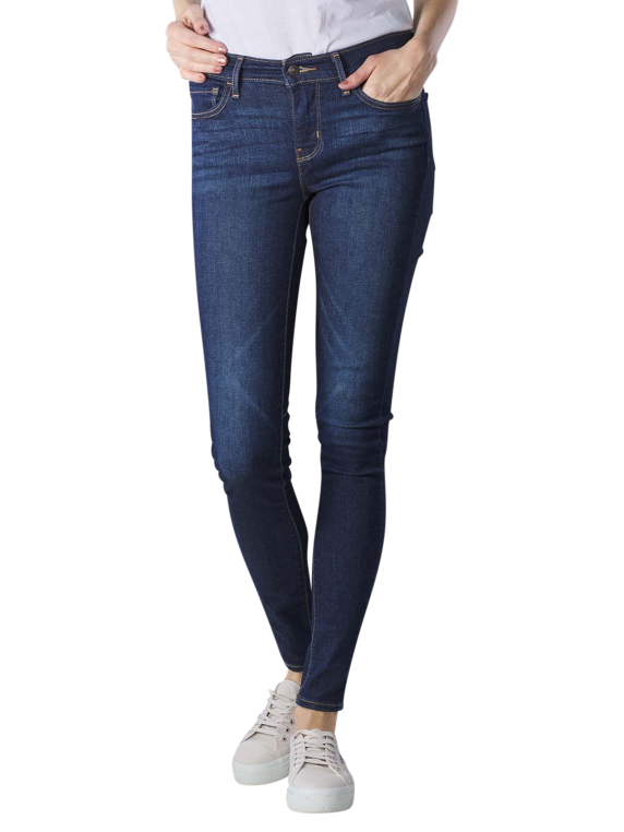 Levi's 710 Super Skinny Jeans Super Skinny Fit in Dark blue 