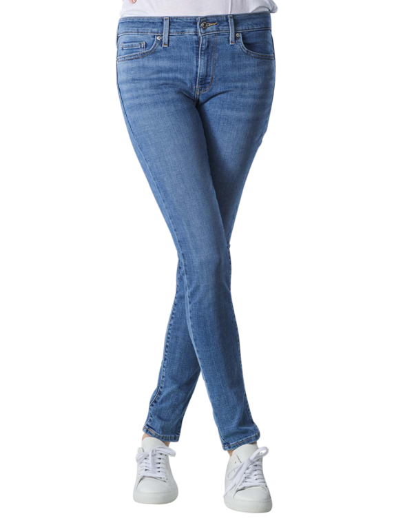 Levi's 711 Skinny Jeans Skinny Fit in Light blue 