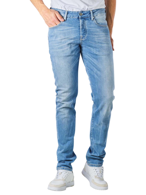 Herren Bekleidung Jeans Enge Jeans Scotch & Soda Denim Regular Slim Fit Jeans mit Stretch-Anteil Modell Ralston in Blau für Herren 
