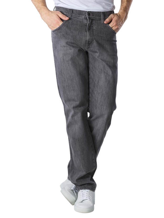 Wrangler Texas Stretch Jeans Straight Fit in Grey 