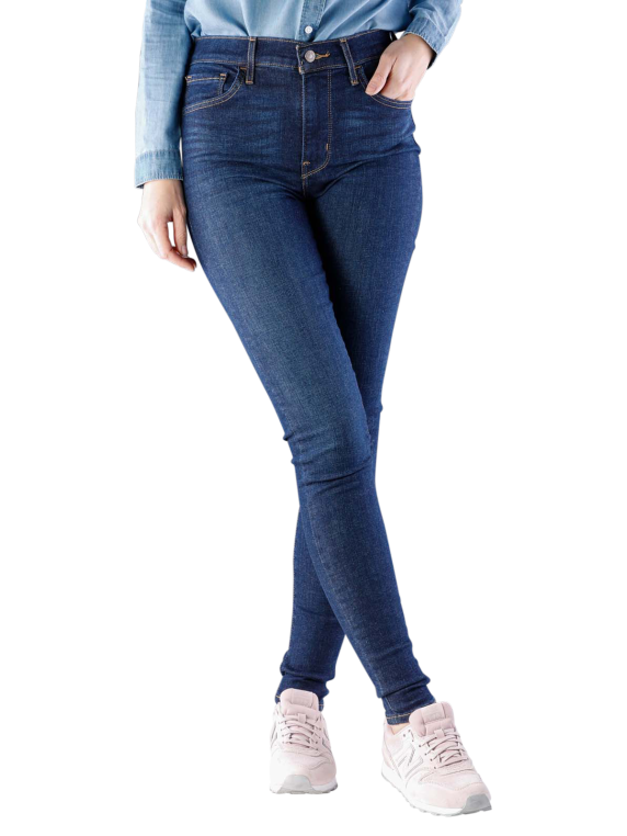 Levi's 720 High Super Skinny Jeans Super Skinny Fit in Dark blue 