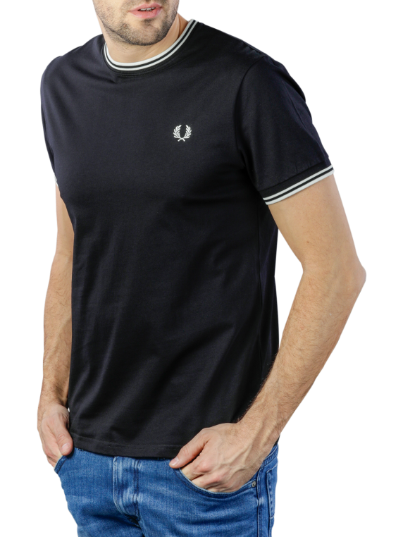 T-shirts Regular Fit in Black - Fred Perry
