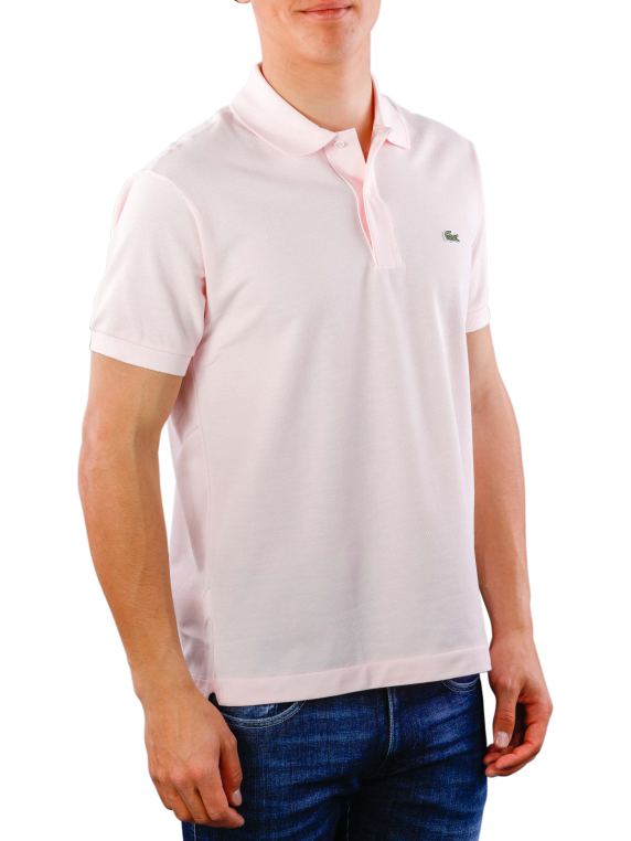 lacoste polo rose