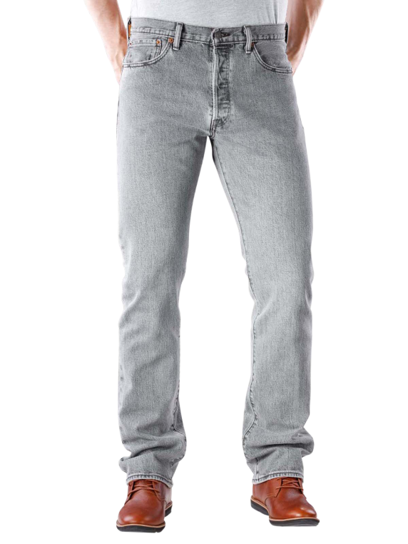 Levi's 501 Jeans Straight Fit in Grey 