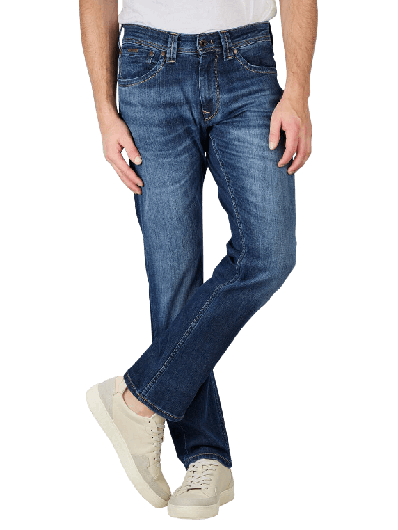 Jeans Dark Straight blue Fit Jeans Cash in Pepe