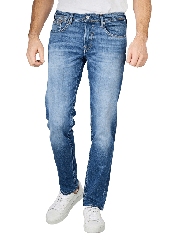Pepe Jeans Fit Regular in Straight Medium Jeans Hatch blue
