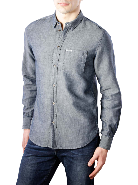 Pepe Jeans - Shirts / Blouses Slim Fit in Grey
