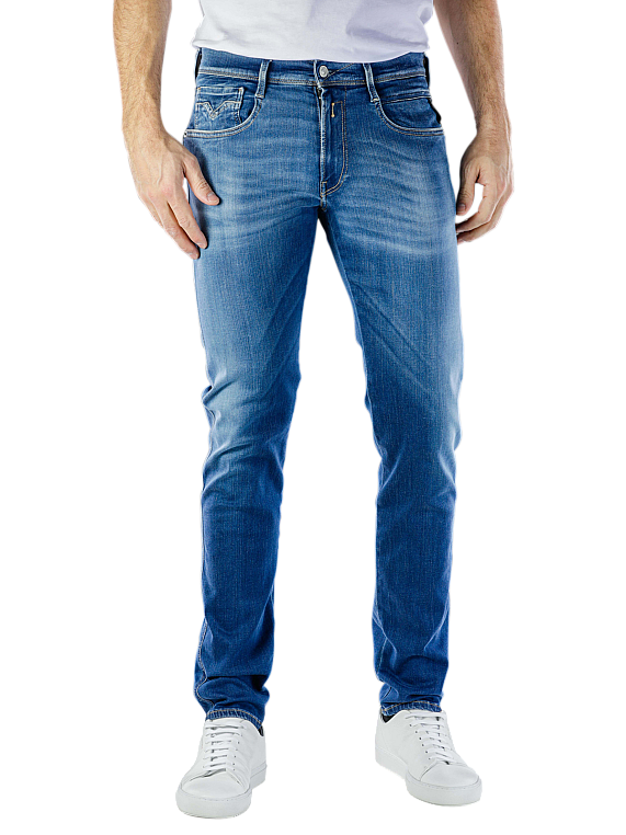Replay Anbass Jeans Slim Fit in Medium 