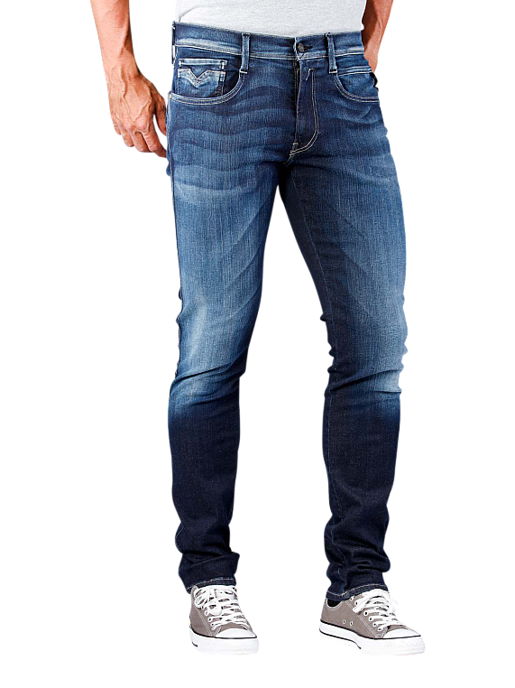 Replay Anbass Jeans Slim Fit in Dark 